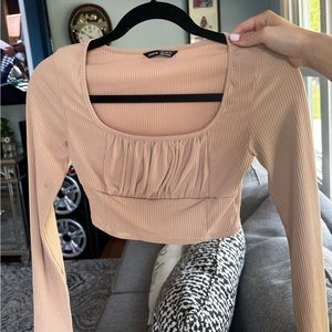 Tan long sleeve